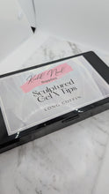 Load image into Gallery viewer, Sculptured Gel X Tips - Long Coffin
