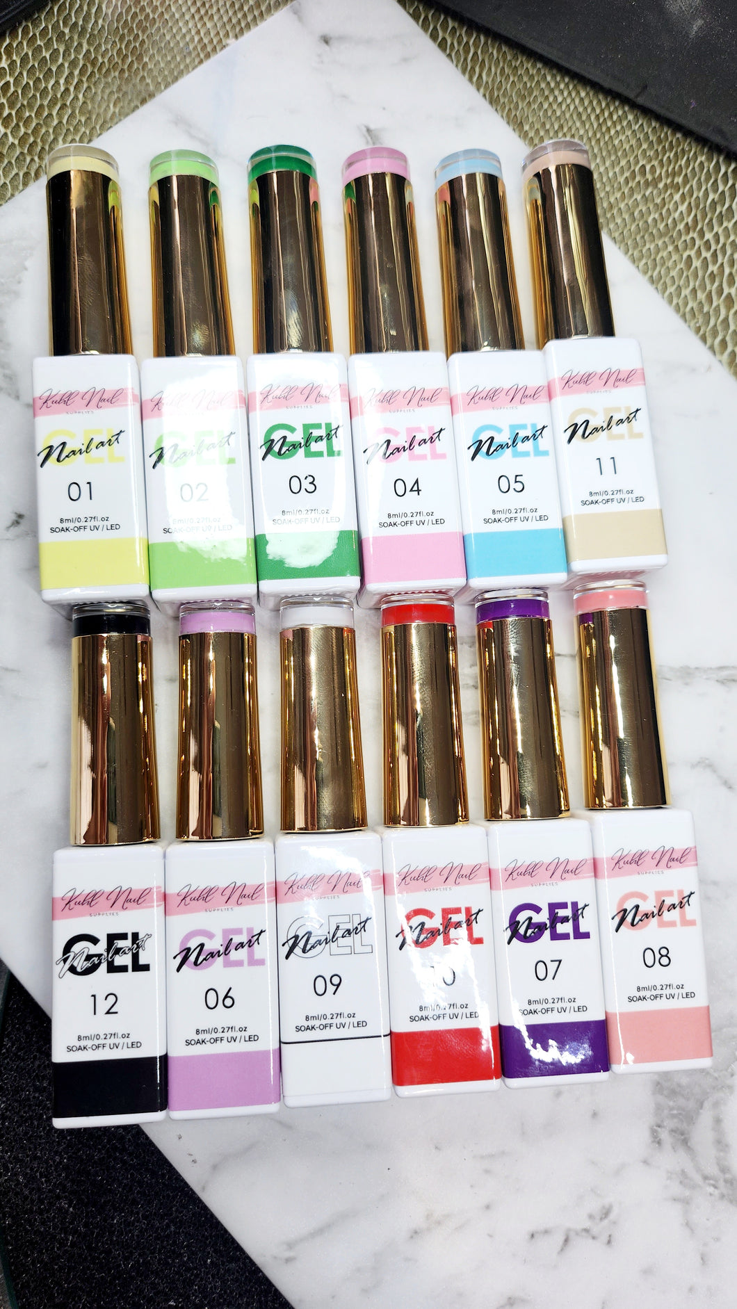 Nail Art gel liner  fullset