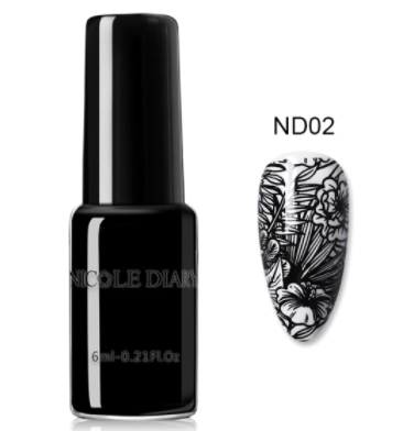 Stamping Polish - Black