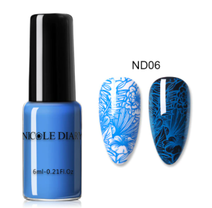 Stamping Polish - Blue