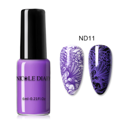 Stamping Polish - Purple